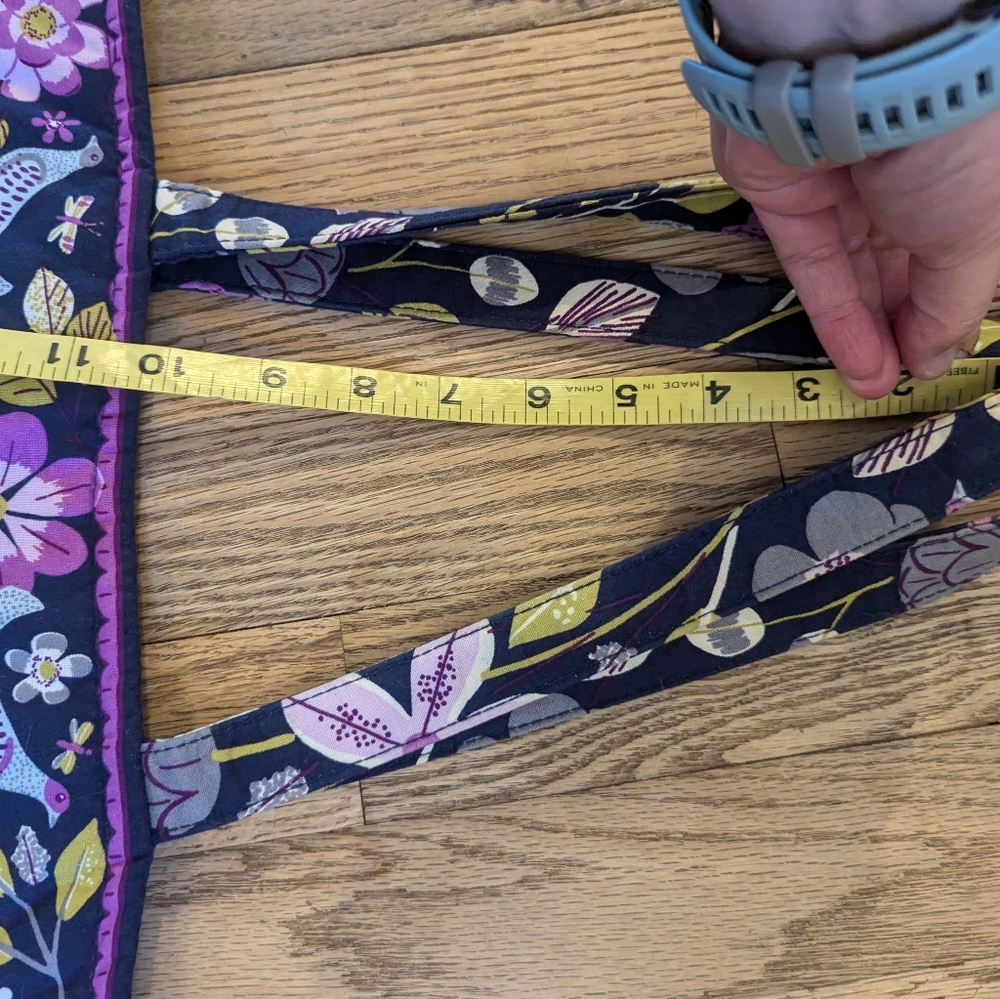 Vera Bradley large Floral Nightingale tote - Picture 10 of 10